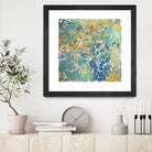 Textured by Irena Orlov on GIANT ART - yellow abstract