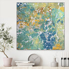 Textured by Irena Orlov on GIANT ART - yellow abstract