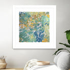 Textured by Irena Orlov on GIANT ART - yellow abstract