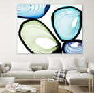 Only a Few VII by Irena Orlov on GIANT ART - turquoise abstract