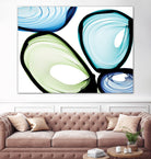 Only a Few VII by Irena Orlov on GIANT ART - turquoise abstract