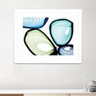 Only a Few VII by Irena Orlov on GIANT ART - turquoise abstract