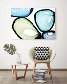 Only a Few VII by Irena Orlov on GIANT ART - turquoise abstract