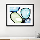 Only a Few VII by Irena Orlov on GIANT ART - turquoise abstract