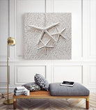 Little Treasures by Irena Orlov on GIANT ART - beige costal