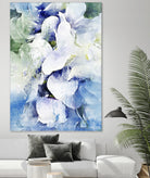 Delicate Beauty I by Irena Orlov on GIANT ART - purple abstract