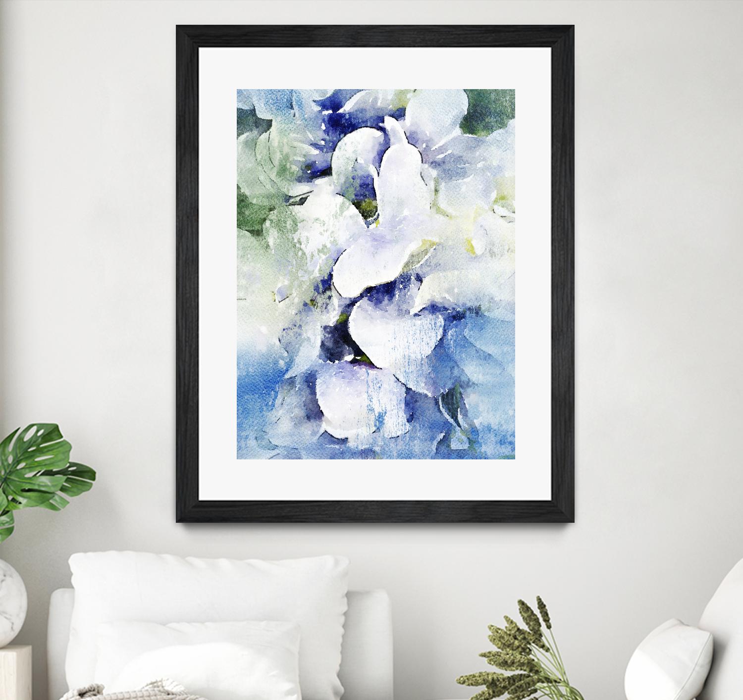 Delicate Beauty I by Irena Orlov on GIANT ART - purple abstract