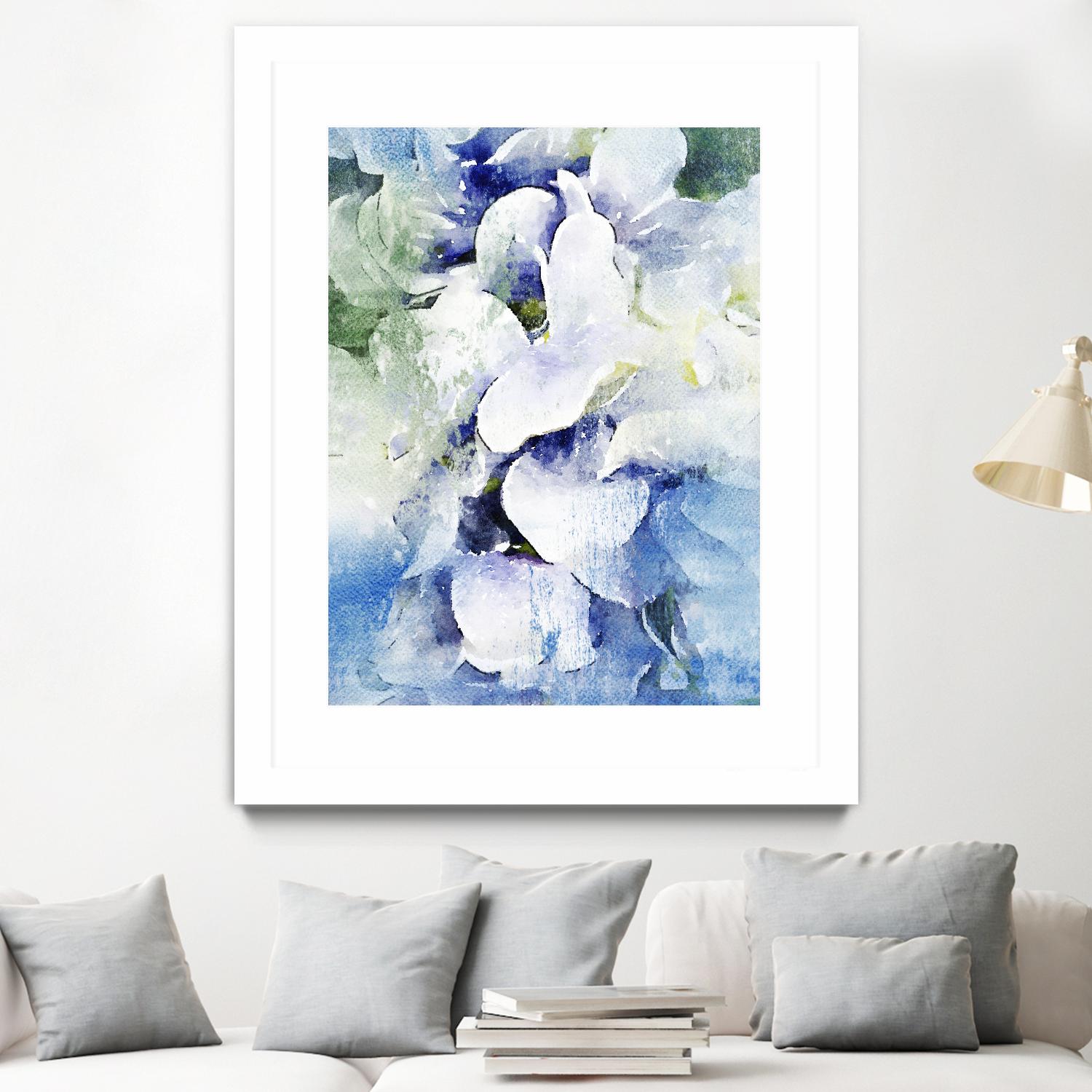 Delicate Beauty I by Irena Orlov on GIANT ART - purple abstract