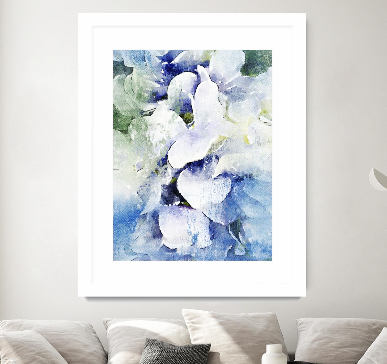 Delicate Beauty I by Irena Orlov on GIANT ART - purple abstract