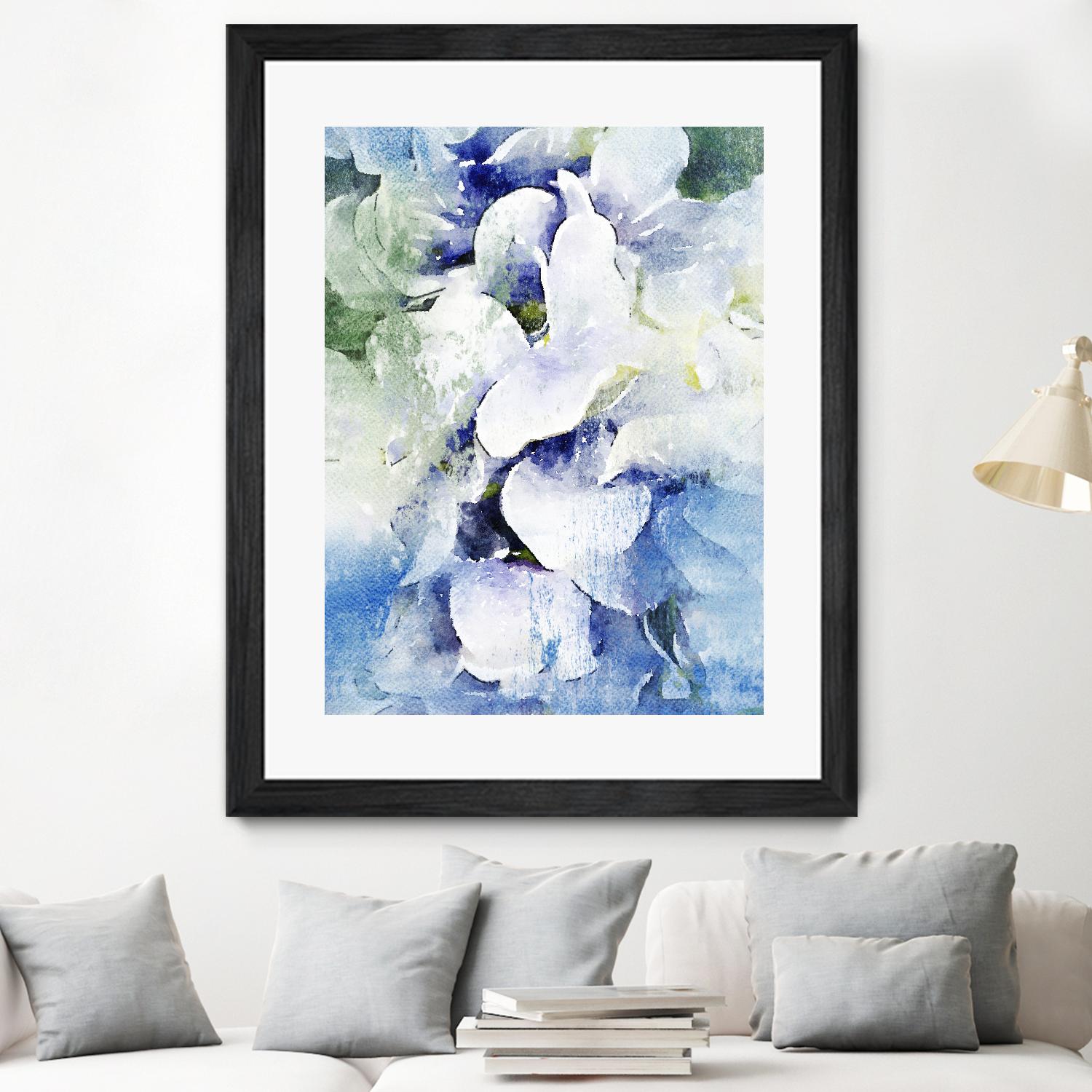 Delicate Beauty I by Irena Orlov on GIANT ART - purple abstract