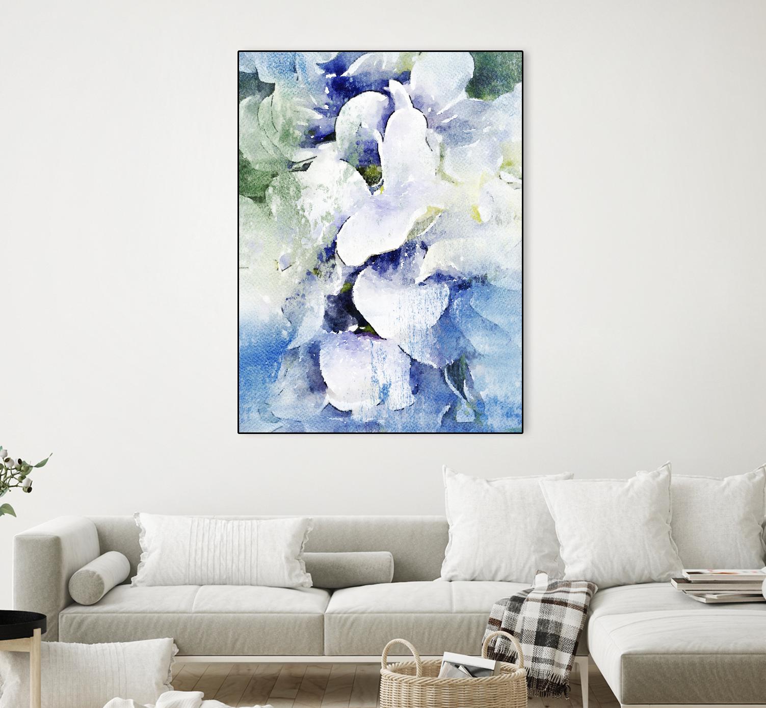 Delicate Beauty I by Irena Orlov on GIANT ART - purple abstract