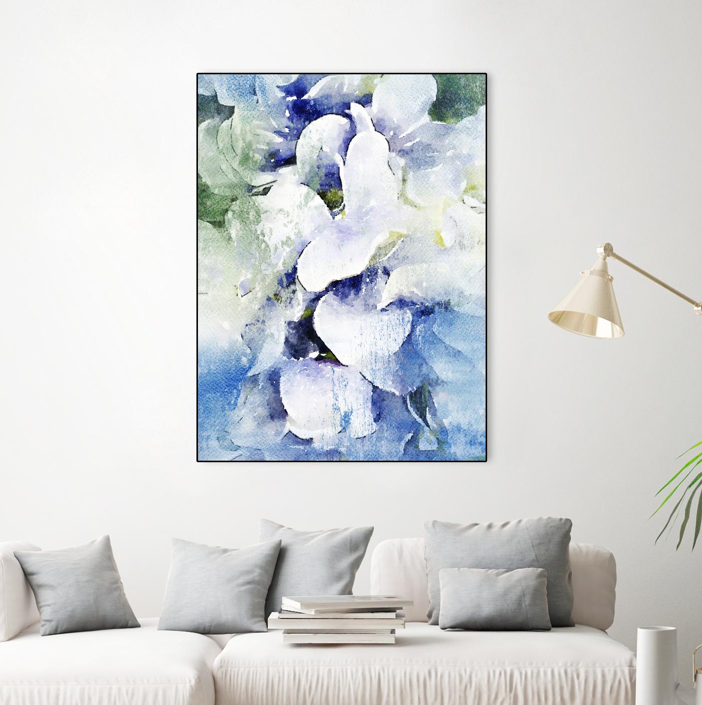 Delicate Beauty I by Irena Orlov on GIANT ART - purple abstract