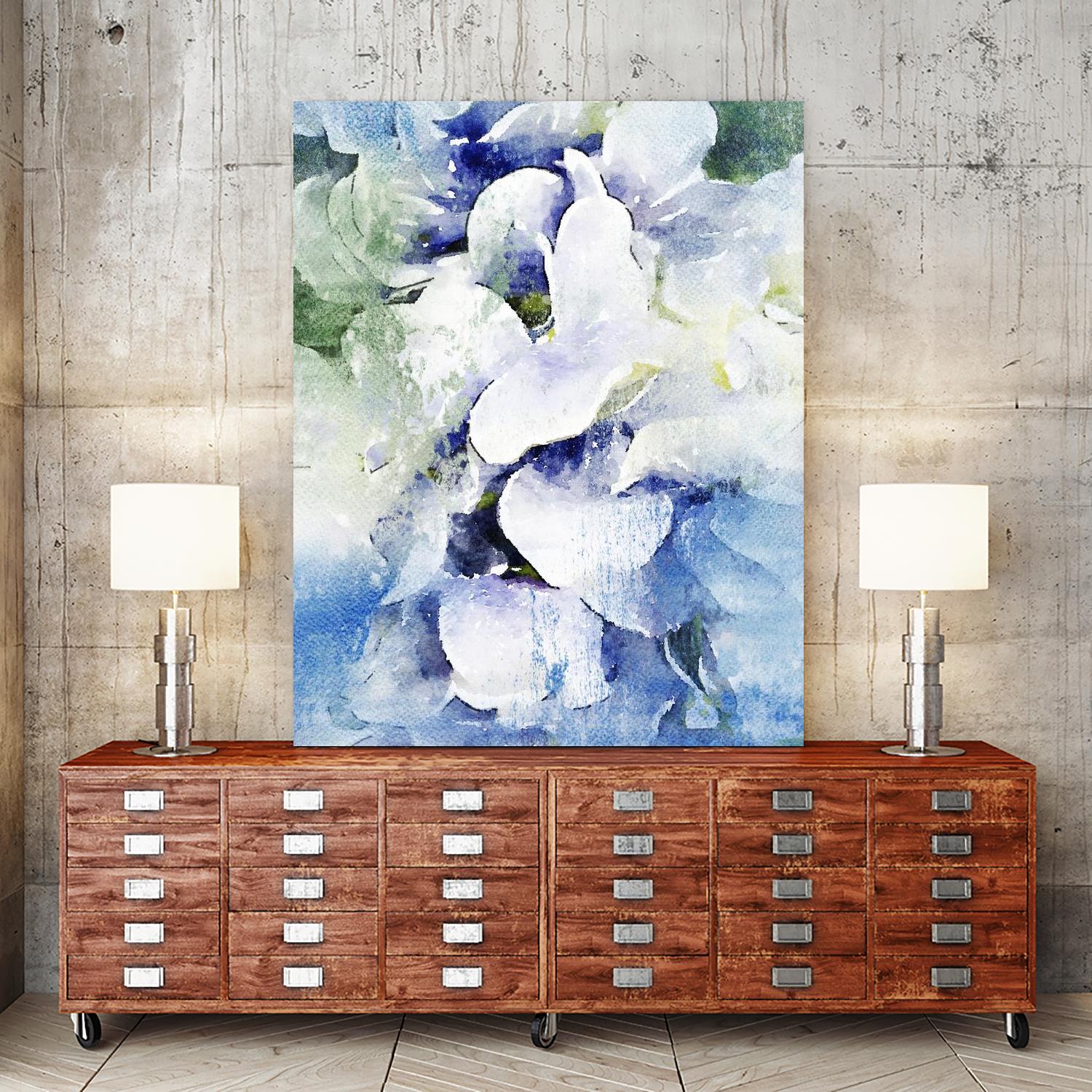 Delicate Beauty I by Irena Orlov on GIANT ART - purple abstract