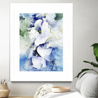 Delicate Beauty I by Irena Orlov on GIANT ART - purple abstract