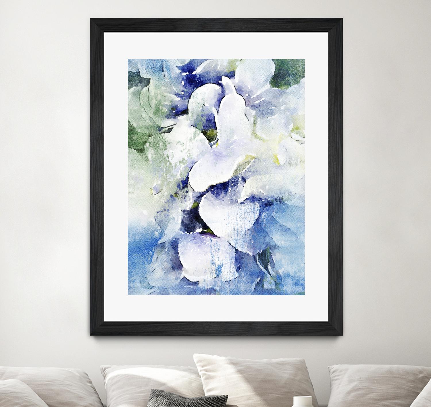 Delicate Beauty I by Irena Orlov on GIANT ART - purple abstract