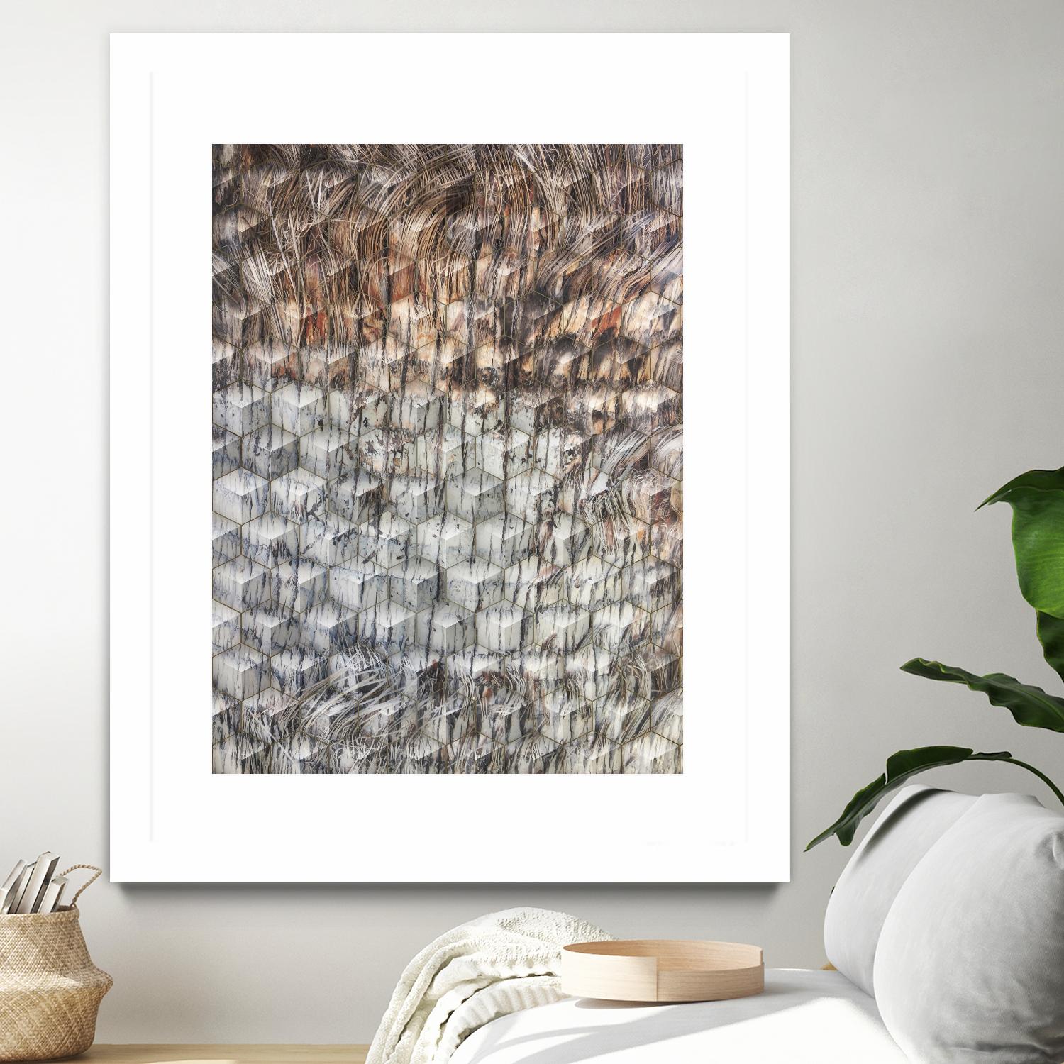 Geometric Shapes by Irena Orlov on GIANT ART - grey abstract