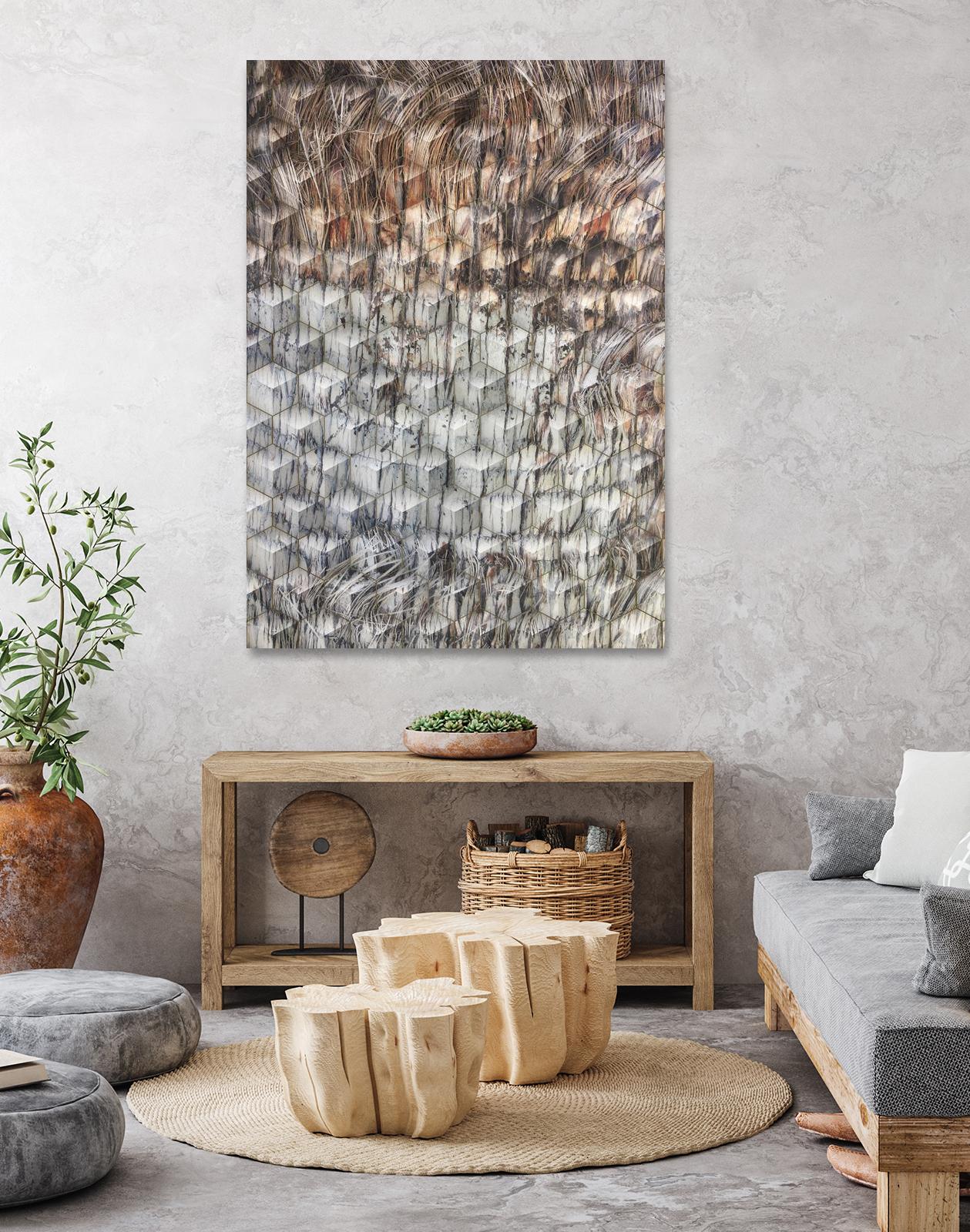 Geometric Shapes by Irena Orlov on GIANT ART - grey abstract