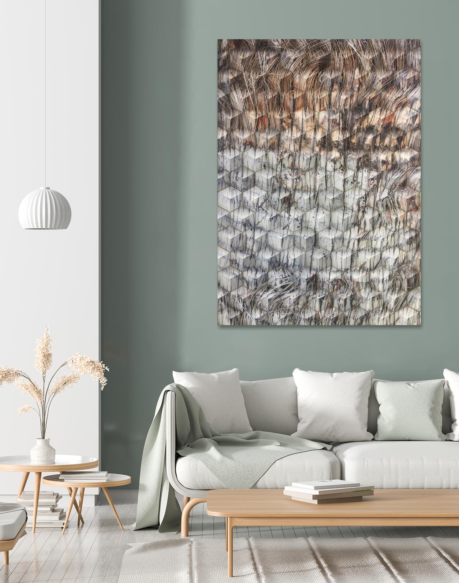 Geometric Shapes by Irena Orlov on GIANT ART - grey abstract