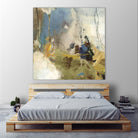 Crashing Waves I by PI Studio on GIANT ART - blue abstract