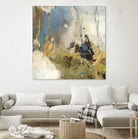 Crashing Waves I by PI Studio on GIANT ART - blue abstract