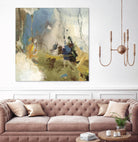 Crashing Waves I by PI Studio on GIANT ART - blue abstract