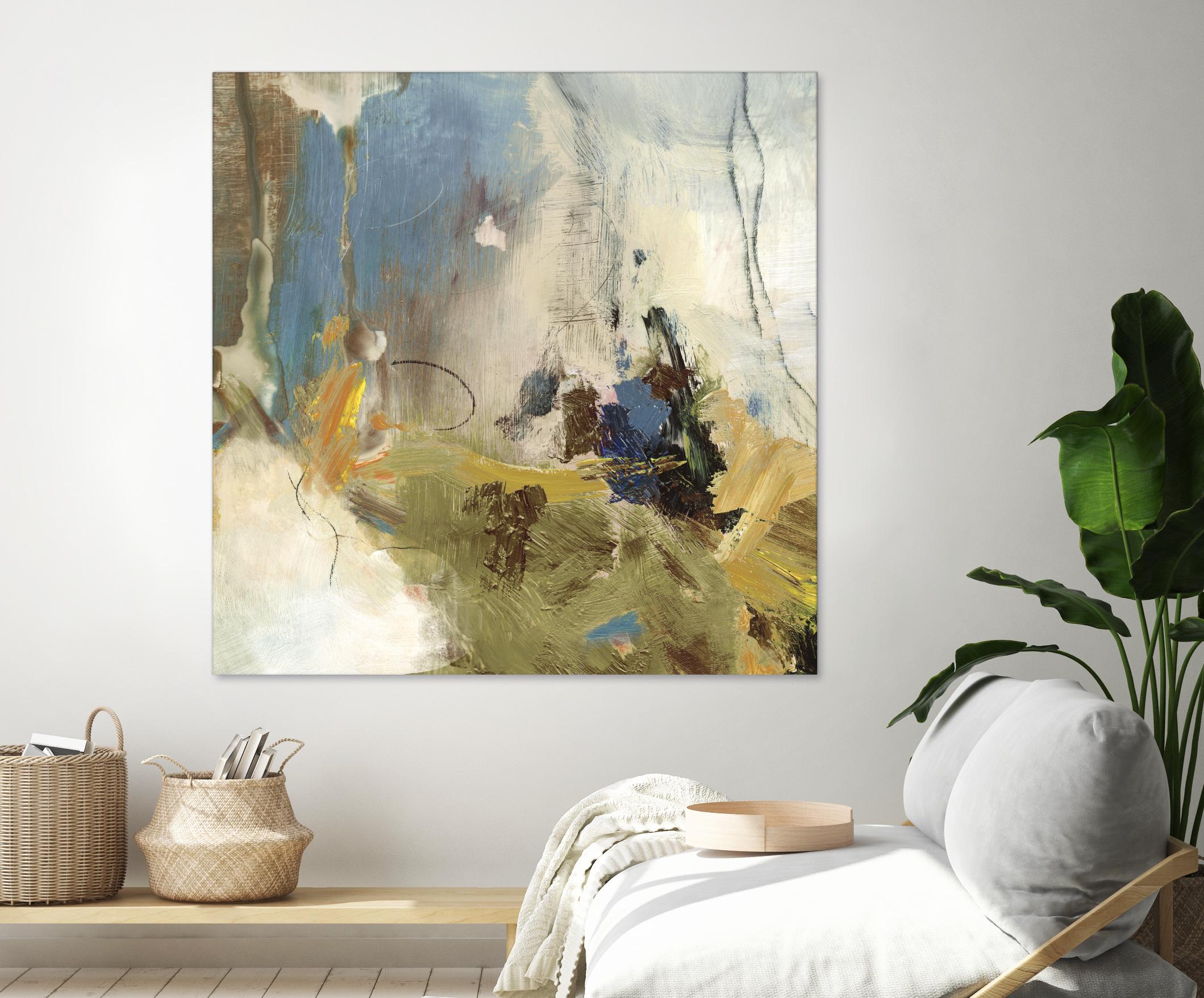 Crashing Waves I by PI Studio on GIANT ART - blue abstract