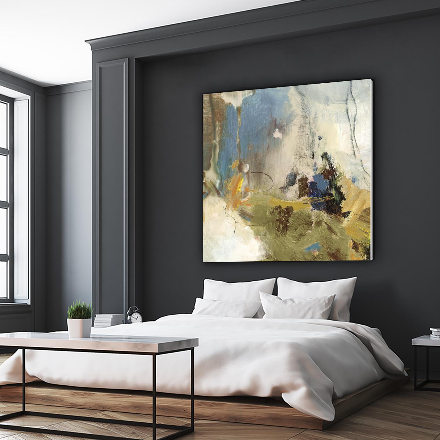 Crashing Waves I by PI Studio on GIANT ART - blue abstract