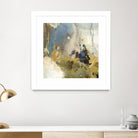 Crashing Waves I by PI Studio on GIANT ART - blue abstract