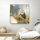 Crashing Waves I by PI Studio on GIANT ART - blue abstract