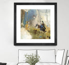 Crashing Waves I by PI Studio on GIANT ART - blue abstract