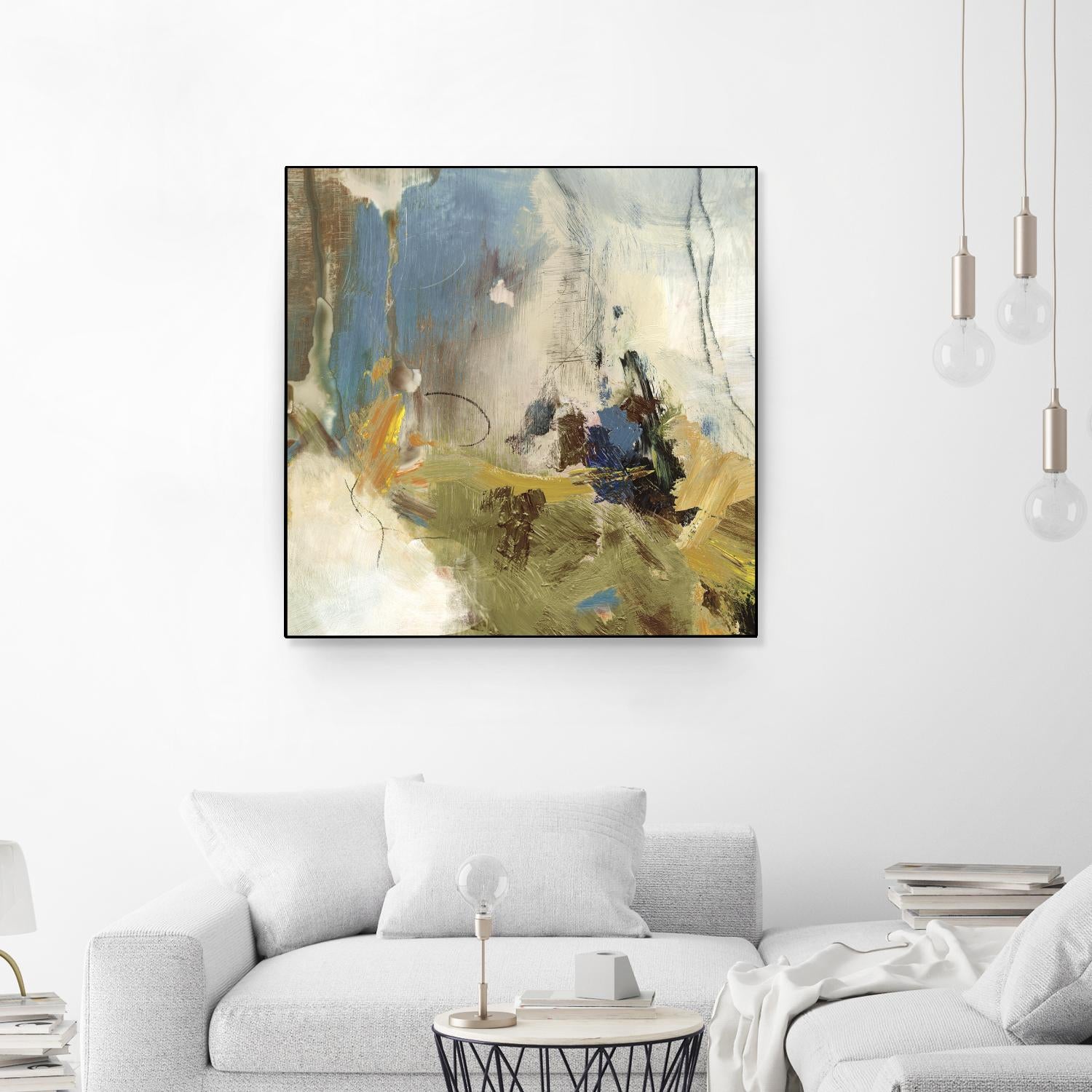 Crashing Waves I by PI Studio on GIANT ART - blue abstract