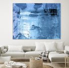 Bleu by PI Studio on GIANT ART - black abstract
