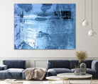 Bleu by PI Studio on GIANT ART - black abstract