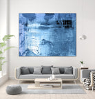 Bleu by PI Studio on GIANT ART - black abstract