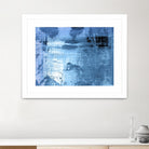 Bleu by PI Studio on GIANT ART - black abstract