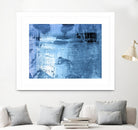 Bleu by PI Studio on GIANT ART - black abstract