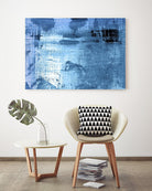 Bleu by PI Studio on GIANT ART - black abstract