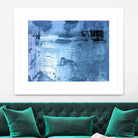 Bleu by PI Studio on GIANT ART - black abstract
