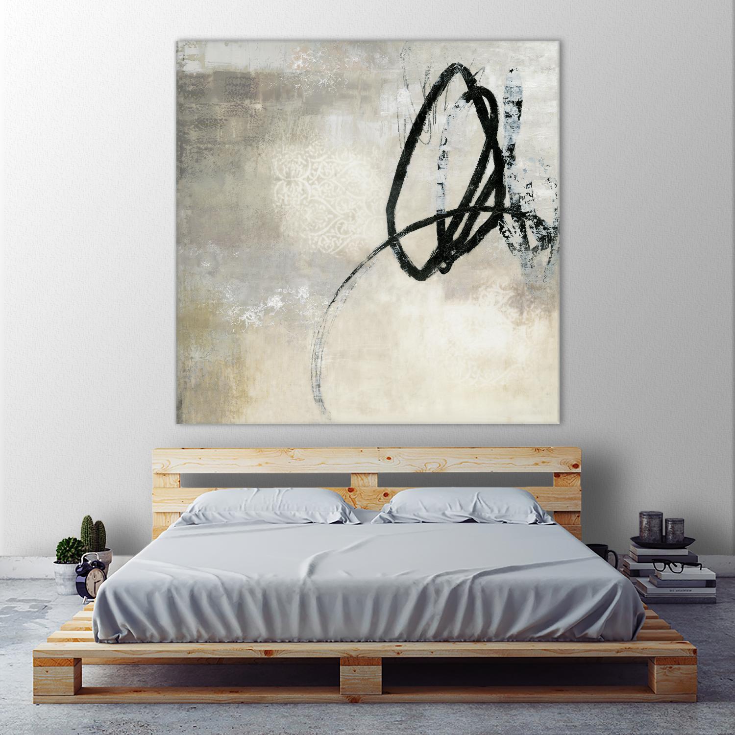 Soft Touch I by PI Studio on GIANT ART - beige abstract