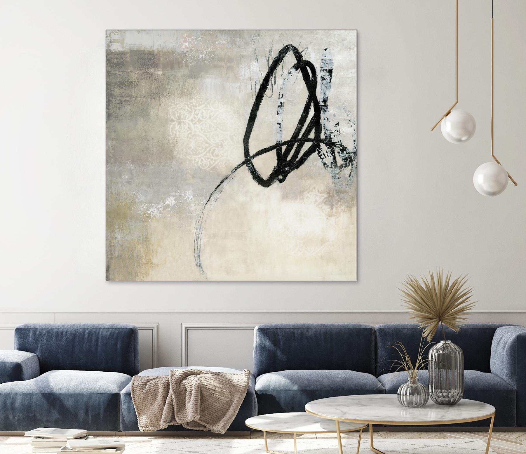Soft Touch I by PI Studio on GIANT ART - beige abstract