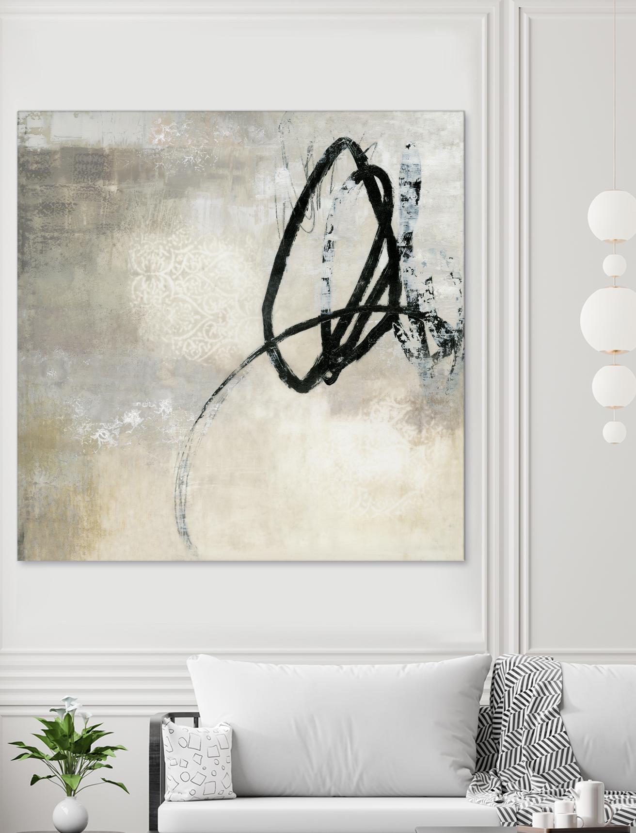 Soft Touch I by PI Studio on GIANT ART - beige abstract