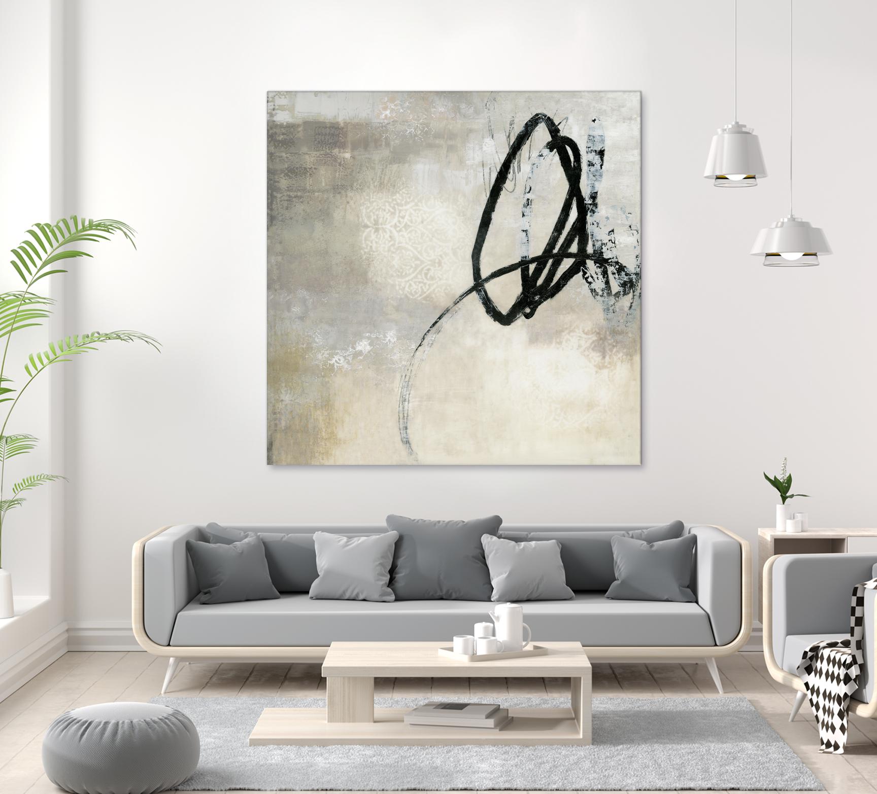 Soft Touch I by PI Studio on GIANT ART - beige abstract