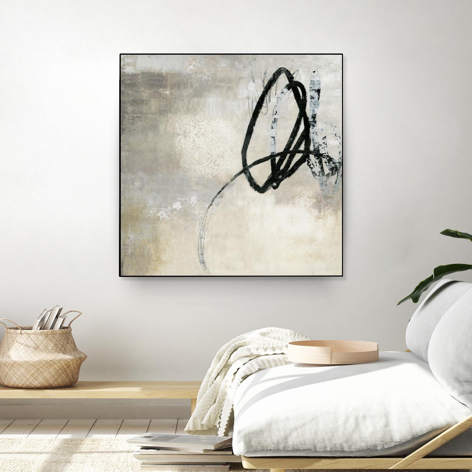 Soft Touch I by PI Studio on GIANT ART - beige abstract