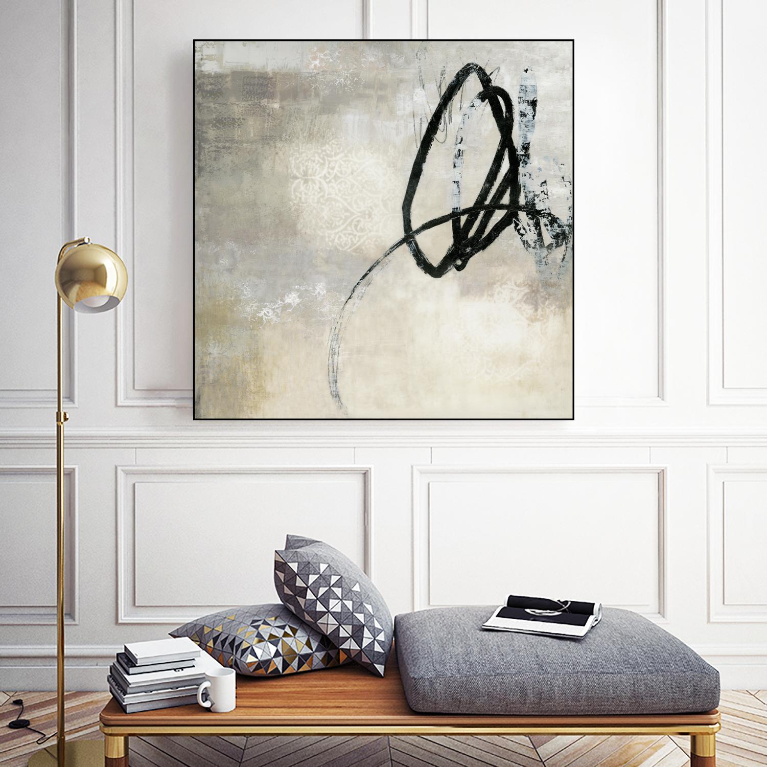 Soft Touch I by PI Studio on GIANT ART - beige abstract