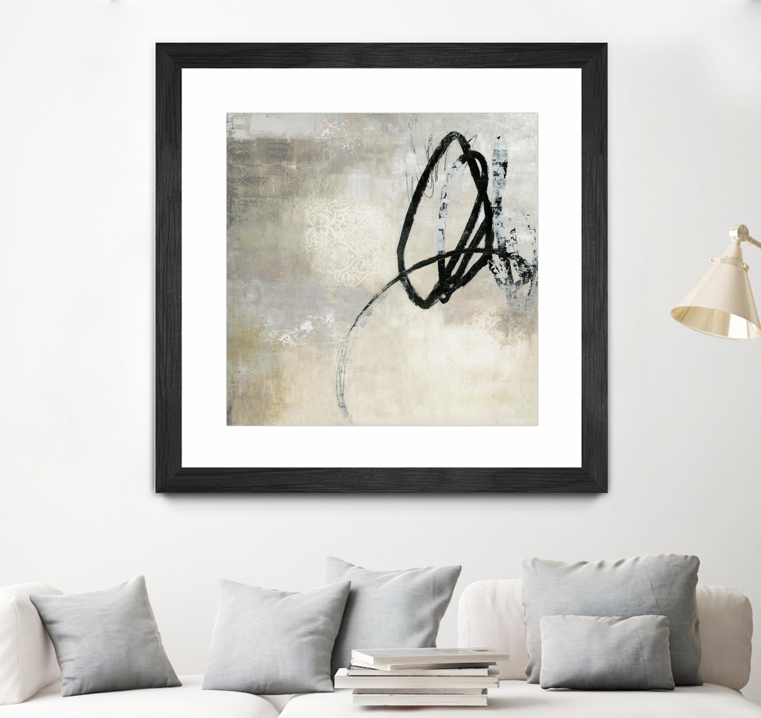 Soft Touch I by PI Studio on GIANT ART - beige abstract