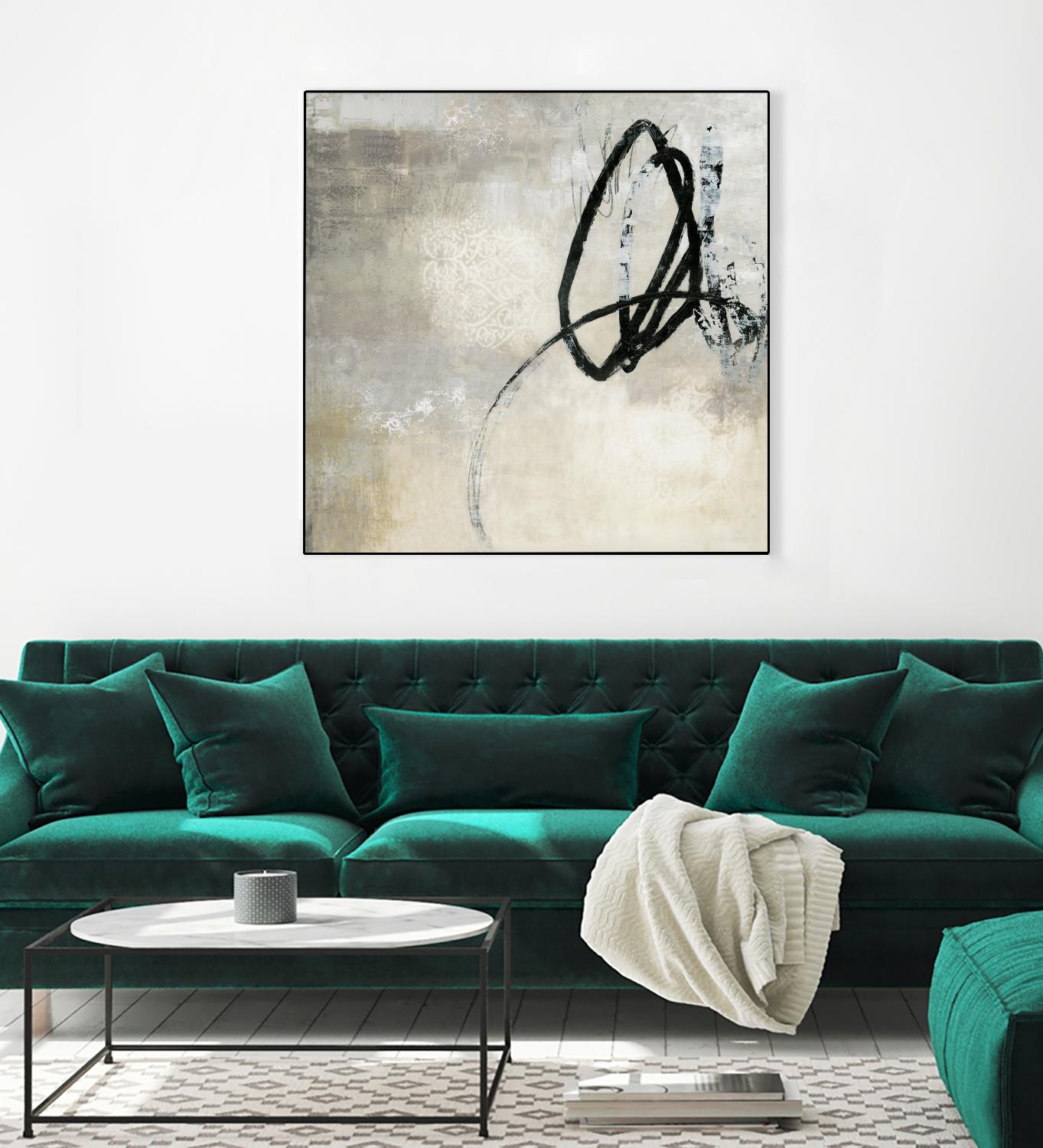 Soft Touch I by PI Studio on GIANT ART - beige abstract