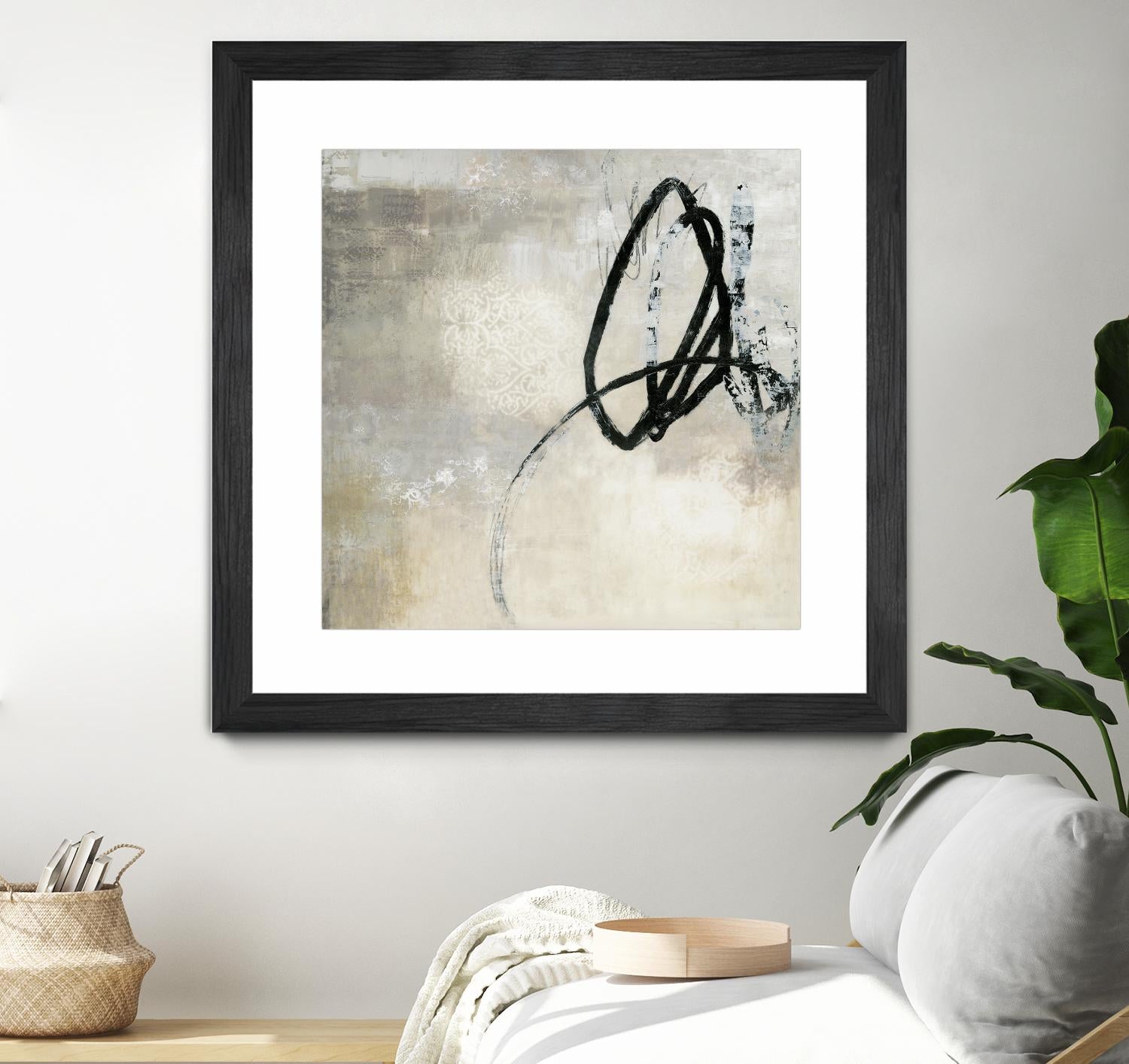 Soft Touch I by PI Studio on GIANT ART - beige abstract