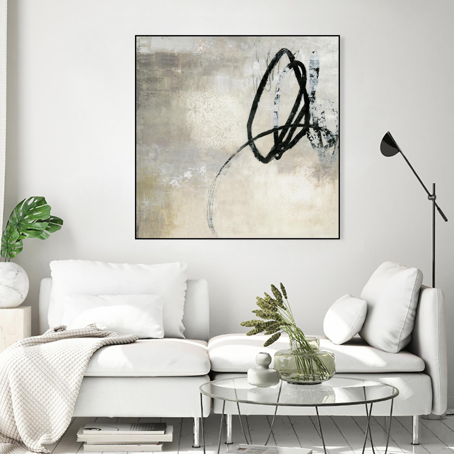 Soft Touch I by PI Studio on GIANT ART - beige abstract