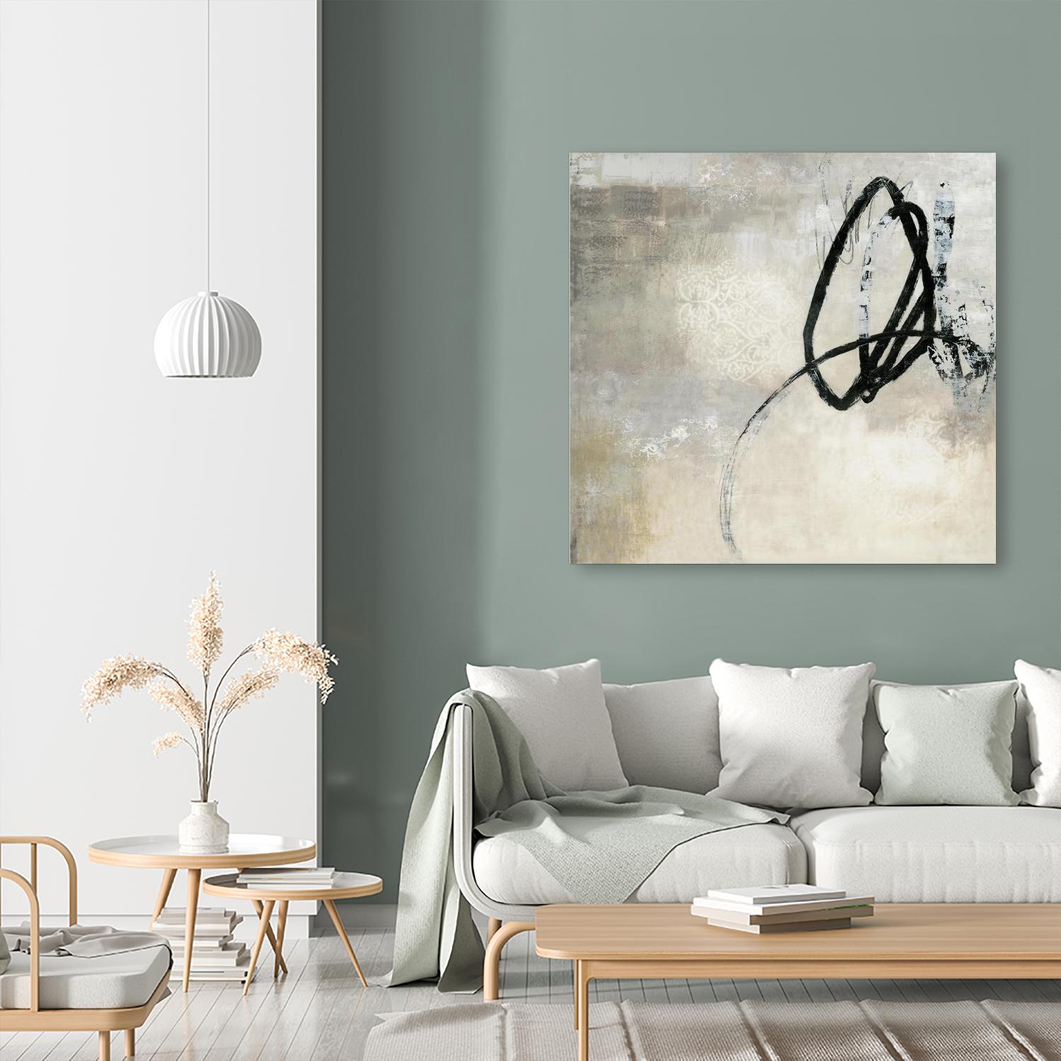 Soft Touch I by PI Studio on GIANT ART - beige abstract