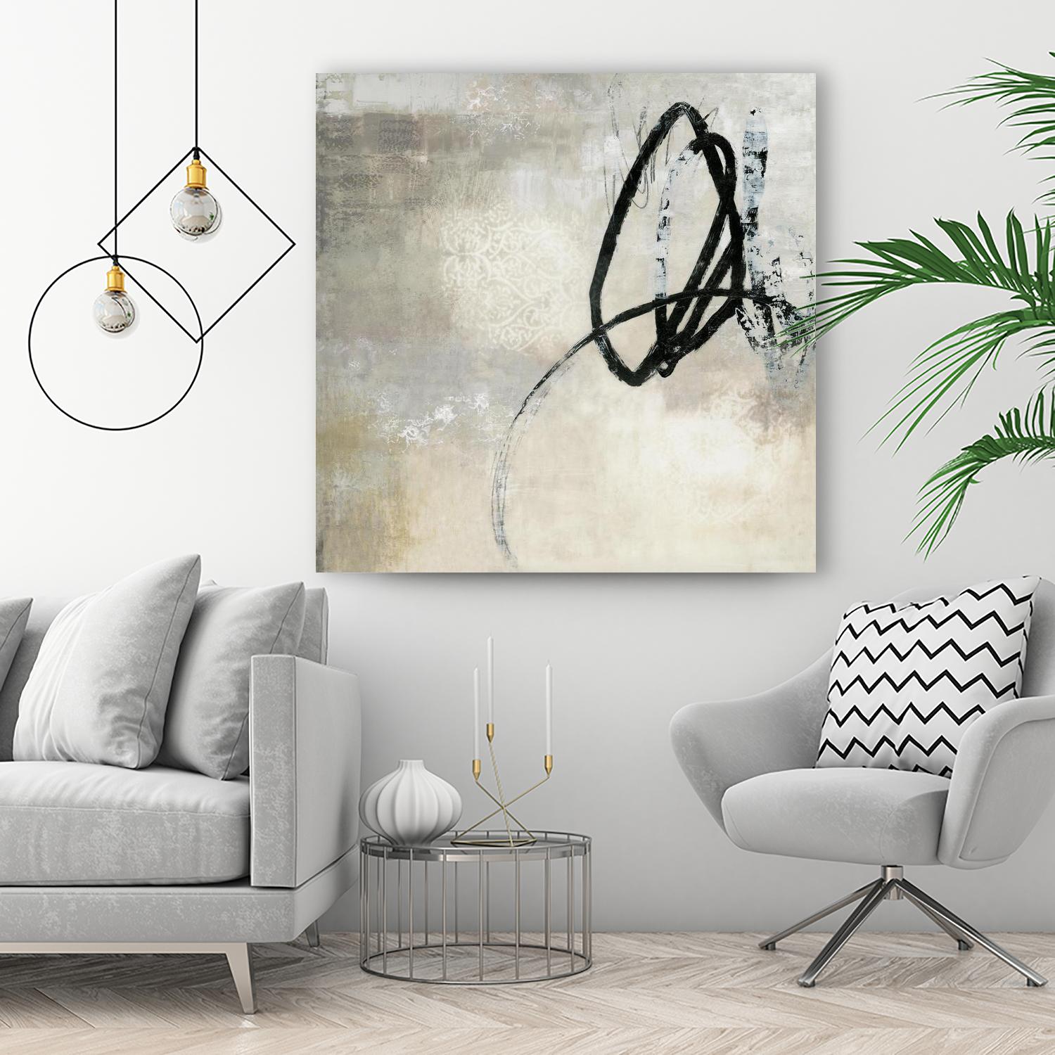 Soft Touch I by PI Studio on GIANT ART - beige abstract